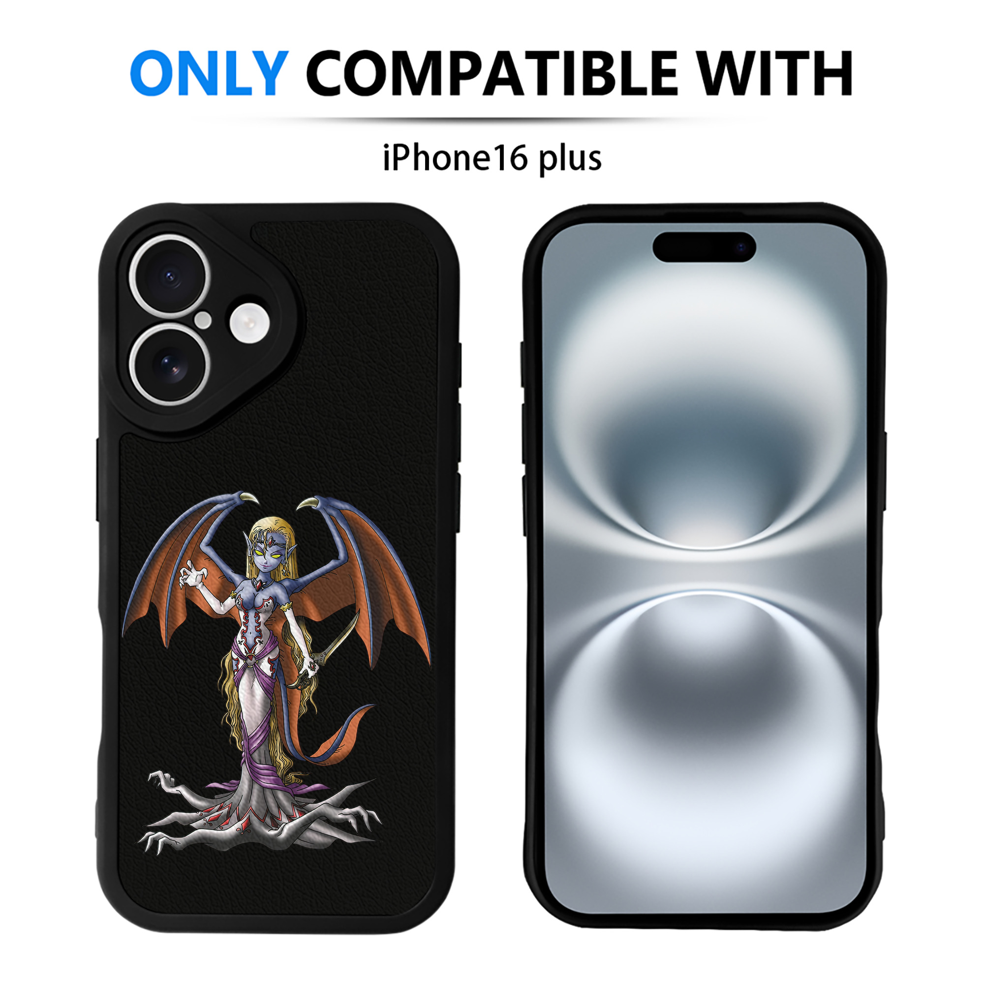 （画像用） ドラゴンクエスト Doragon Kuesuto Dragon Quest 【iPhone 16シリーズ対応】シリコンスマホケース（レザー調） 材質：シリコン
